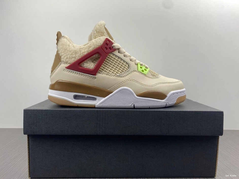 4 DC0790-103 Jordan Blue Shoes Beige Blue Air Retro Red 1204